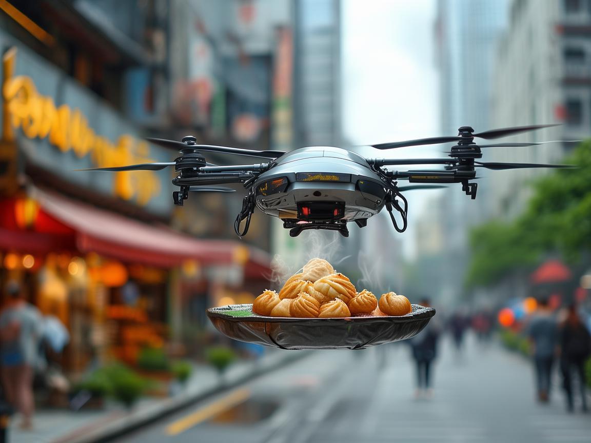 无人机送餐，上海小笼包能否飞进未来餐饮新模式？