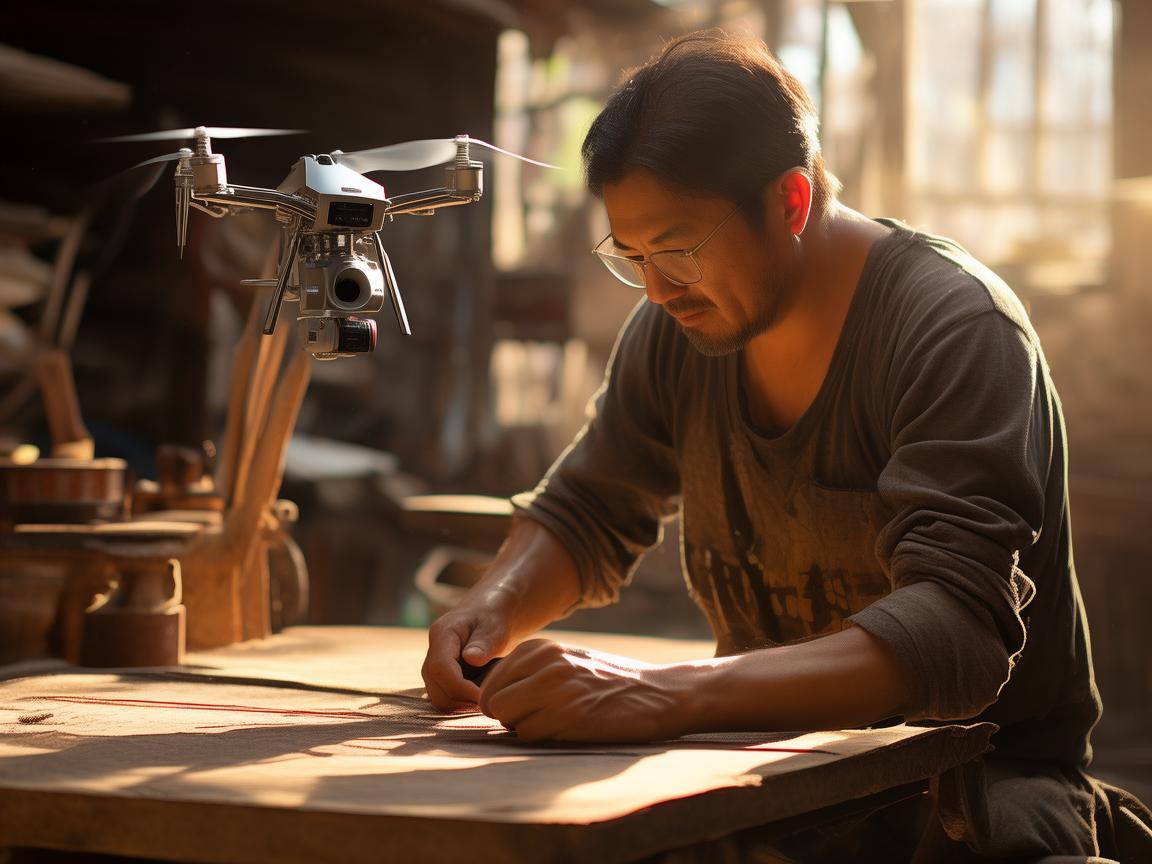 手工艺人，无人机技术如何助力传统技艺的传承与革新？