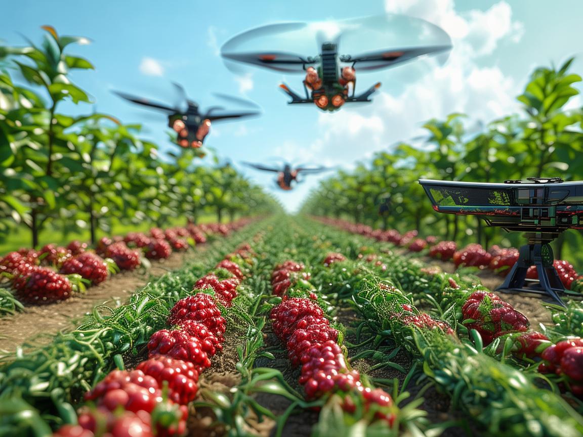 蛇果采摘，无人机在农业中的精准蛇果猎人角色