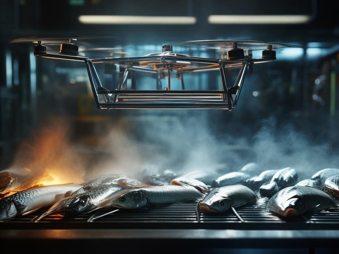 无人机烤鱼，工业应用中的创新烹饪方式可行吗？