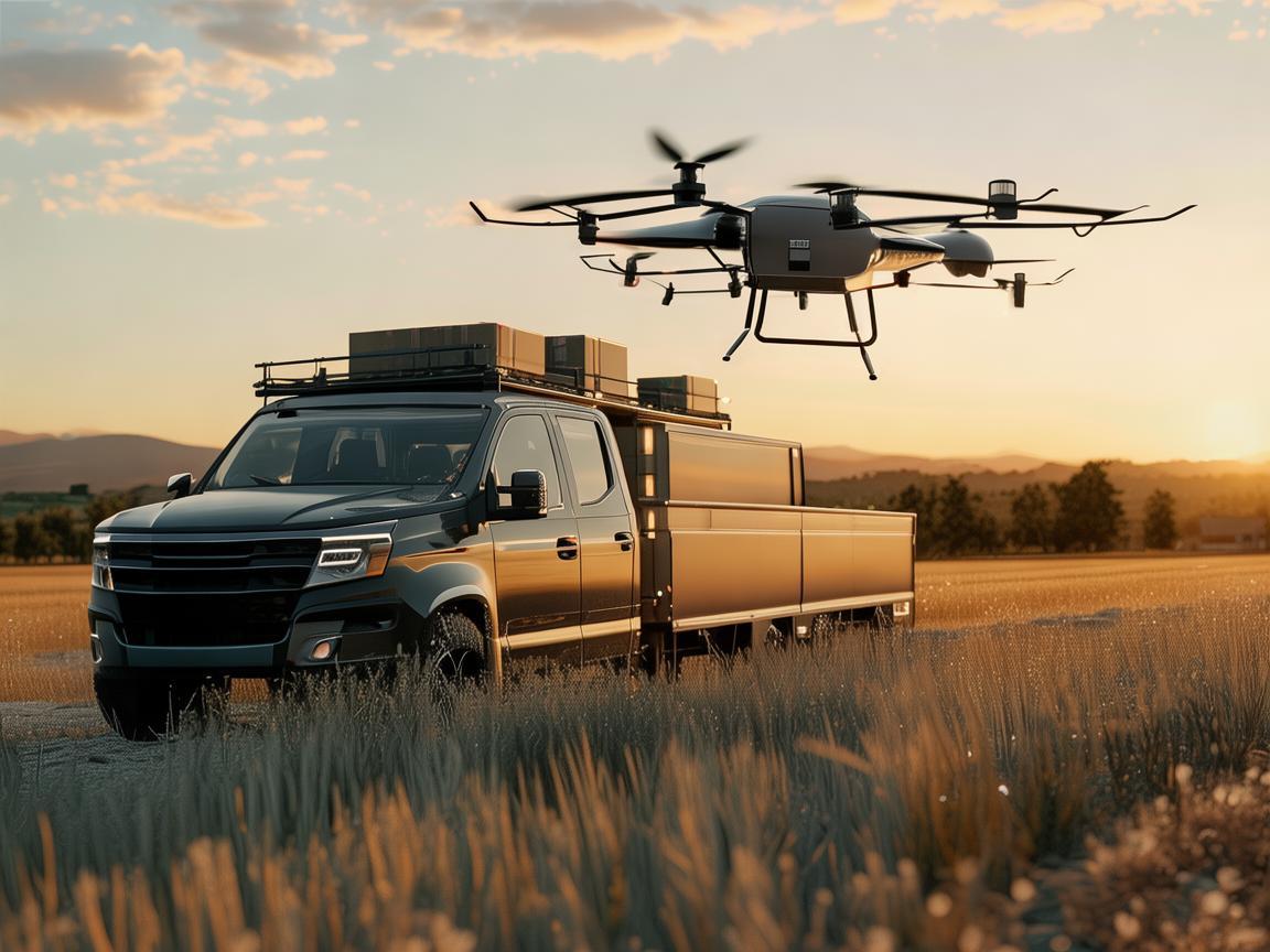 皮卡+无人机,如何构建高效物流新模式? 皮卡+无人机,如何构建高效物流新模式?
