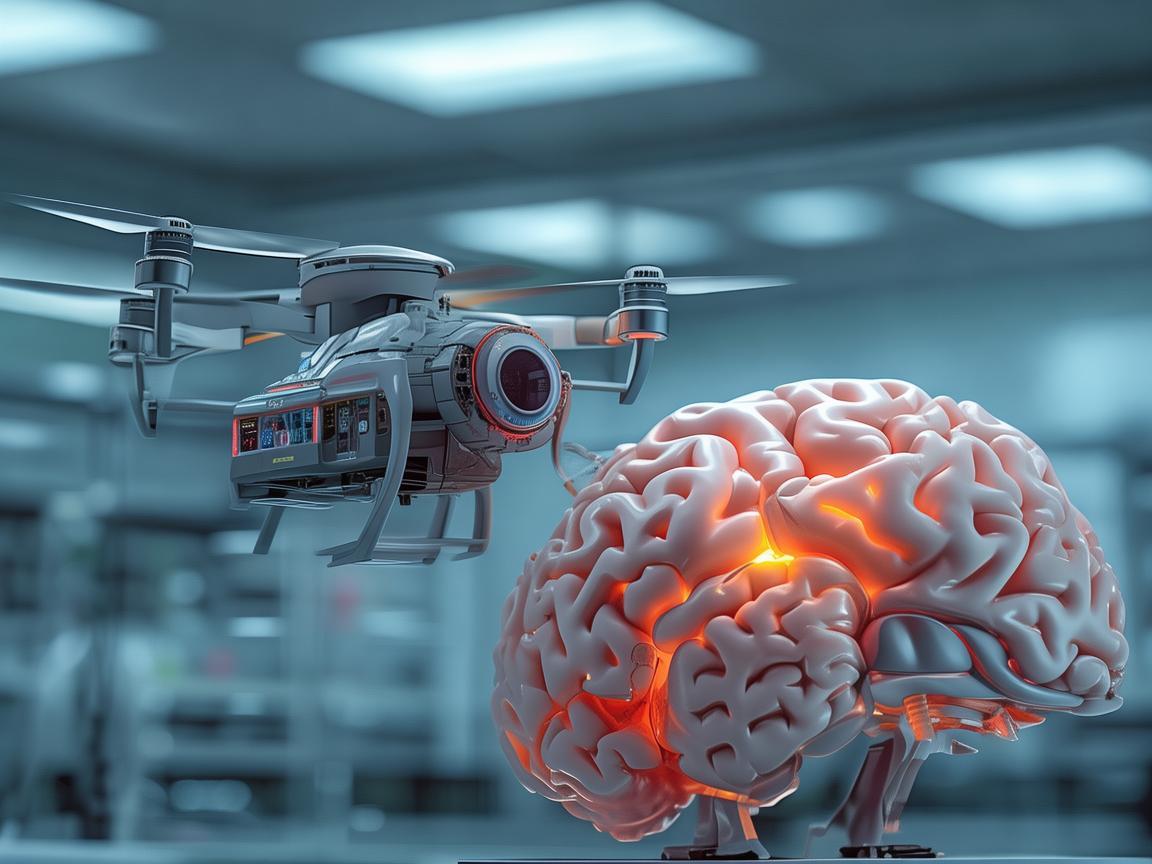 如何利用无人机技术进行脑血管瘤的精准监测与评估？