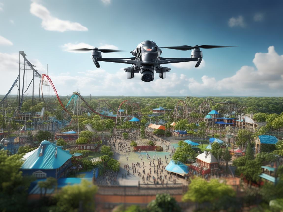 无人机在主题公园,安全监控与游客体验的完美平衡? 无人机在主题公园,安全监控与游客体验的完美平衡?