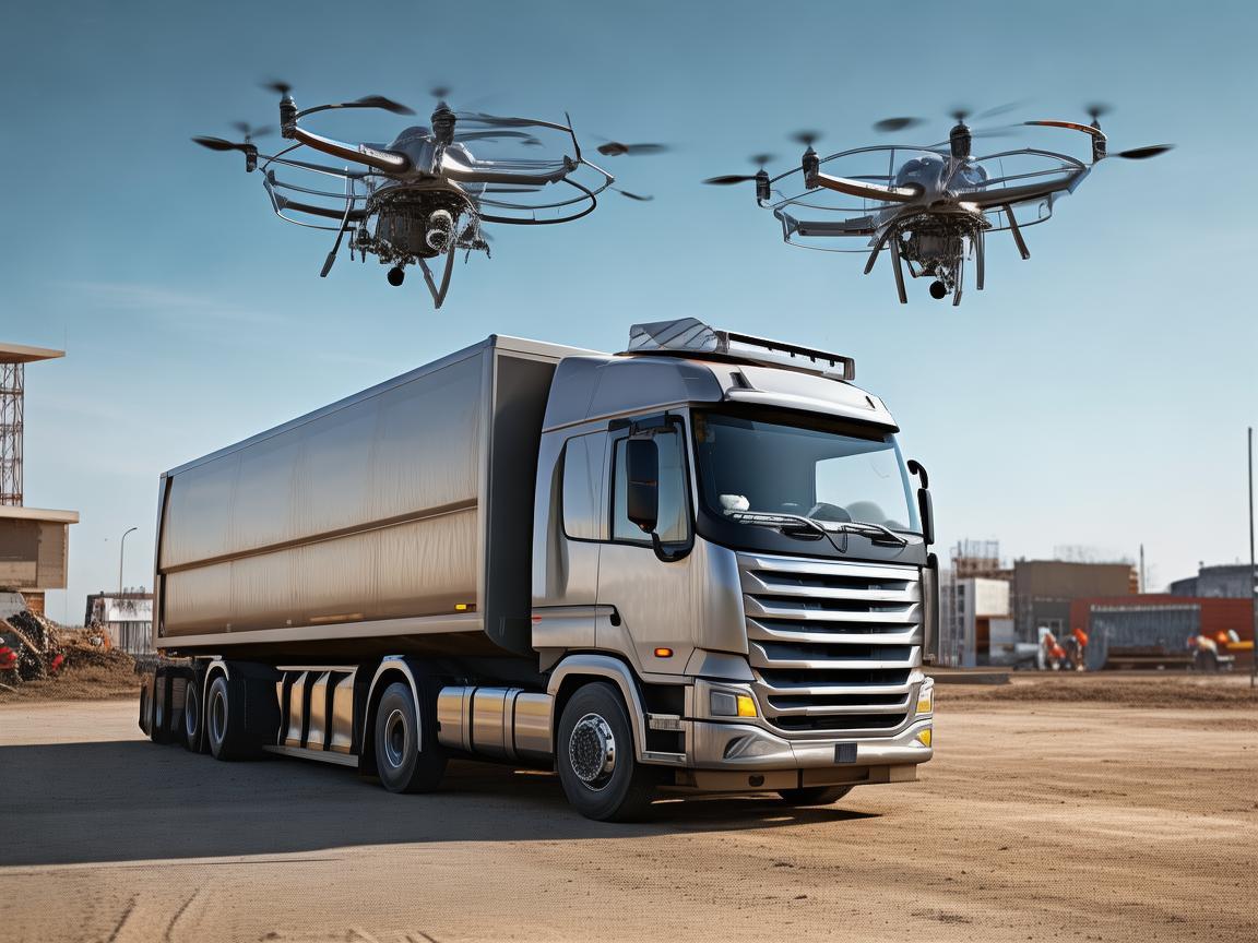 散装水泥车与无人机，如何实现高效、安全的运输监测？