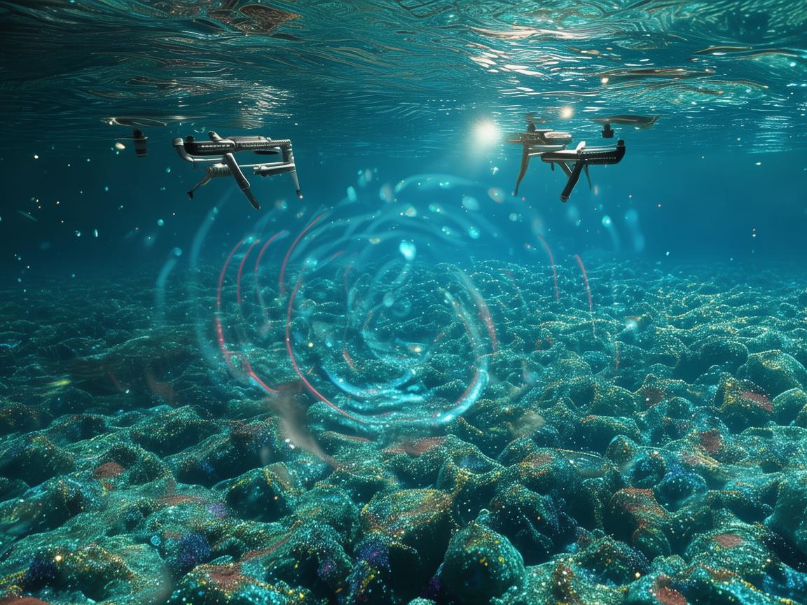 海洋资源探索，无人机技术如何精准定位海底矿产？