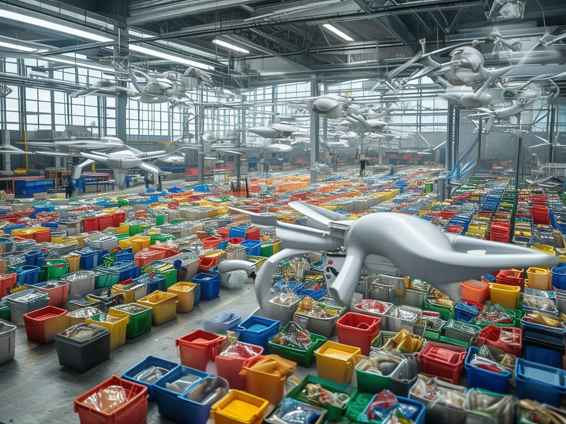 塑料回收与无人机在工业监测中的创新应用，如何实现环保与效率的双重提升？