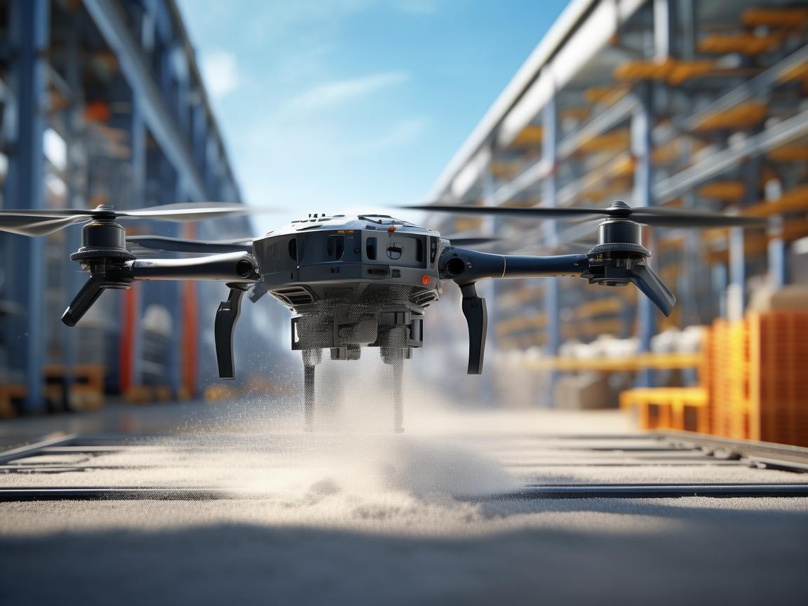 无人机在粉粒物料车运输中的精准定位与避障技术挑战