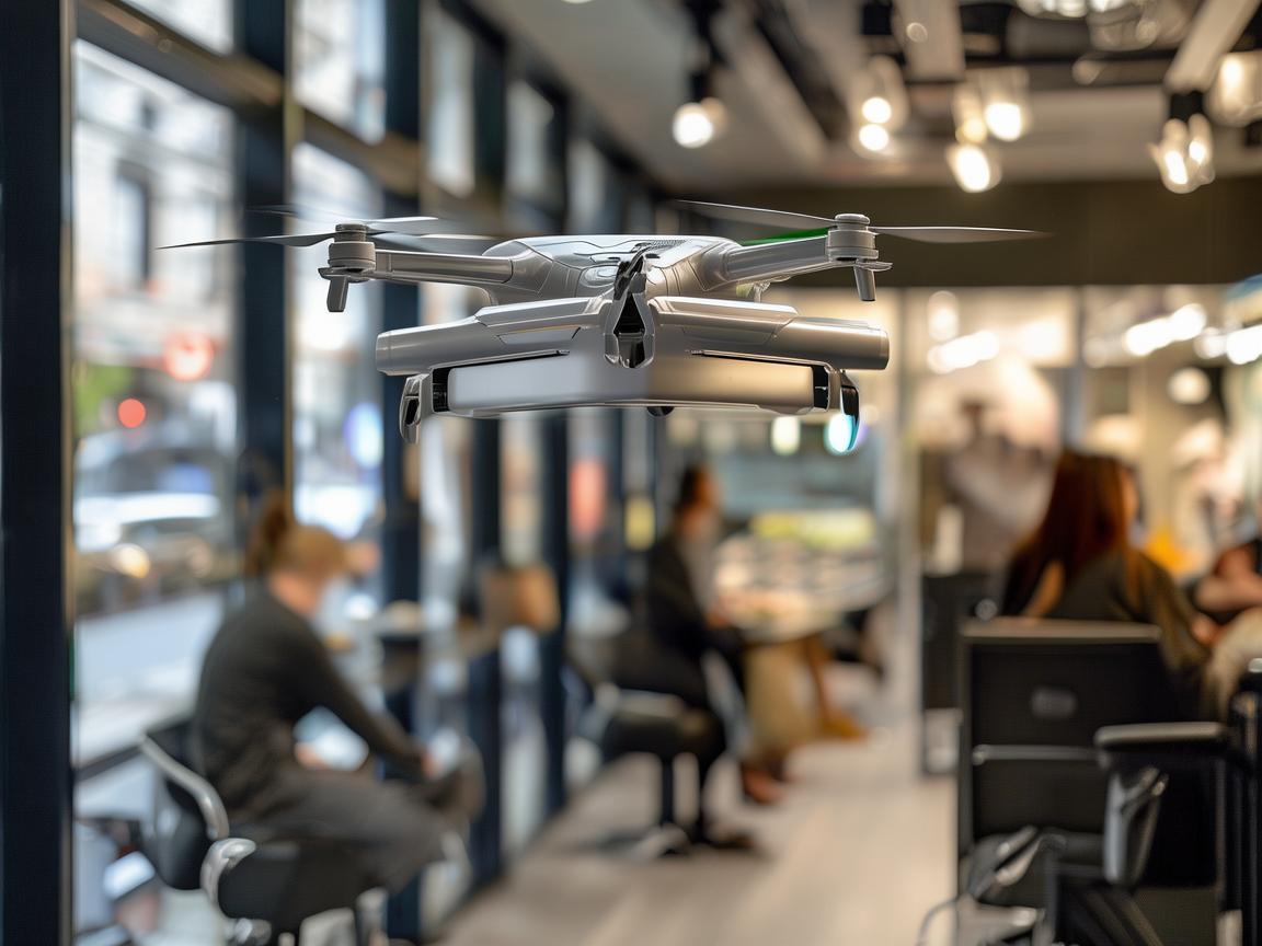 无人机送餐服务能否在理发店中实现高效运营？