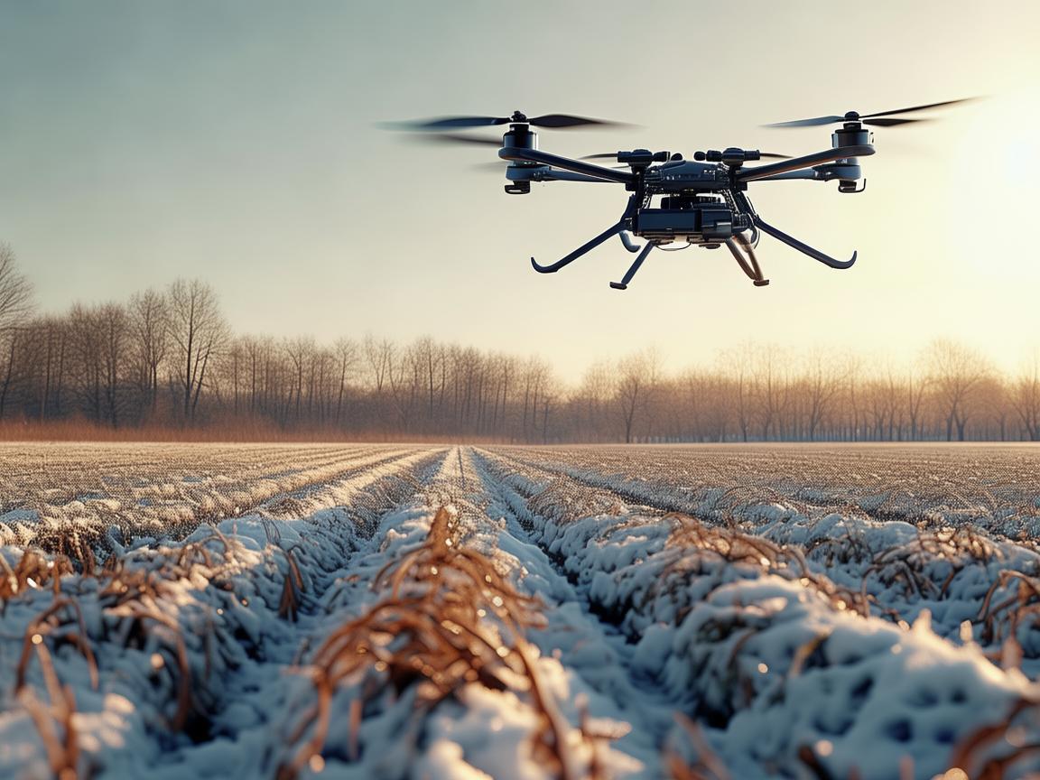 大寒时节,无人机在农业监测中的温暖作用 大寒时节,无人机在农业监测中的温暖作用