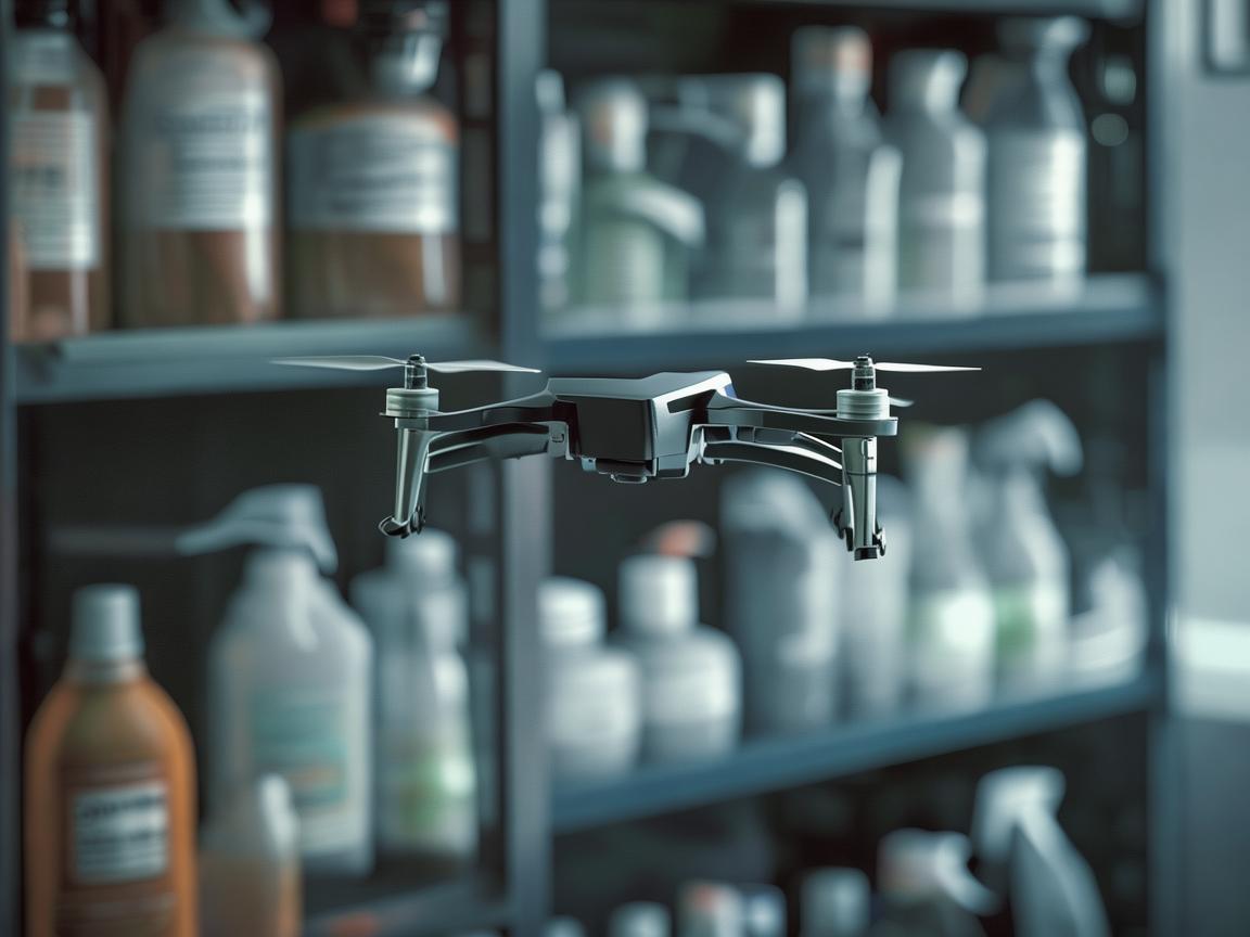 无人机在卫生间清洁用品架自动部署中的精准定位挑战