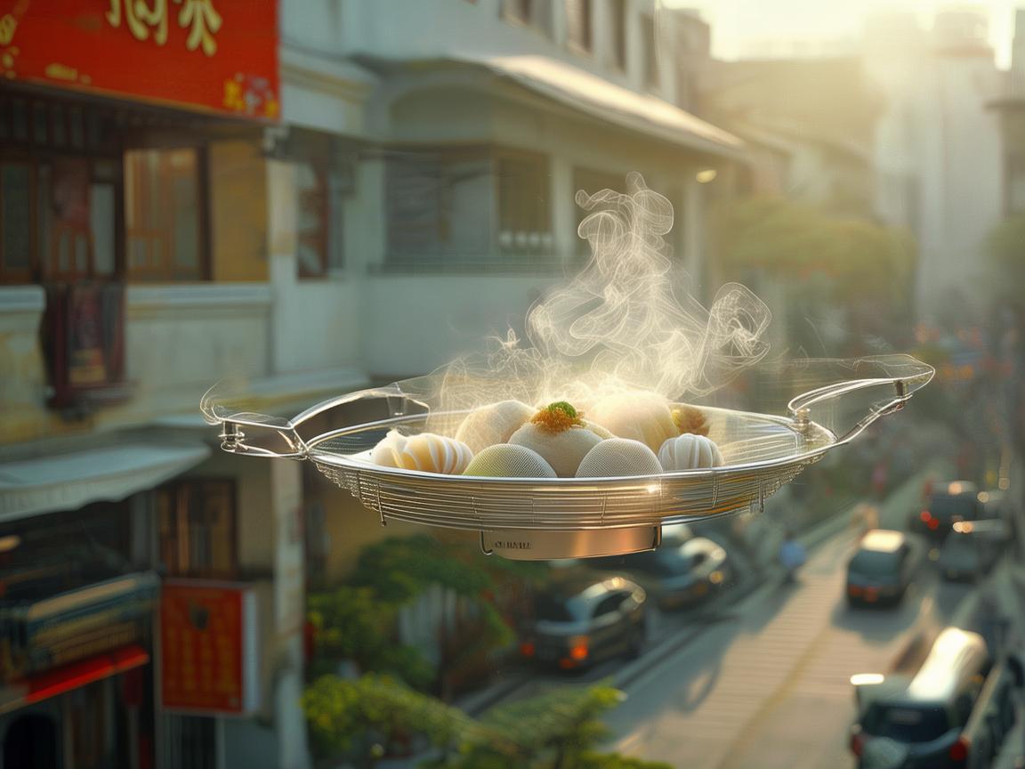 广东肠粉能成为无人机配送的‘空中美味’吗? 广东肠粉能成为无人机配送的‘空中美味’吗?