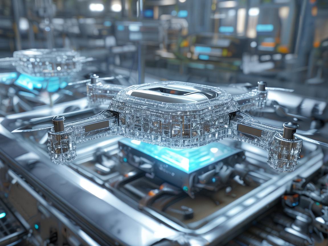 无人机在精密制造中的水晶饰应用，如何确保精准装配与无损检测？