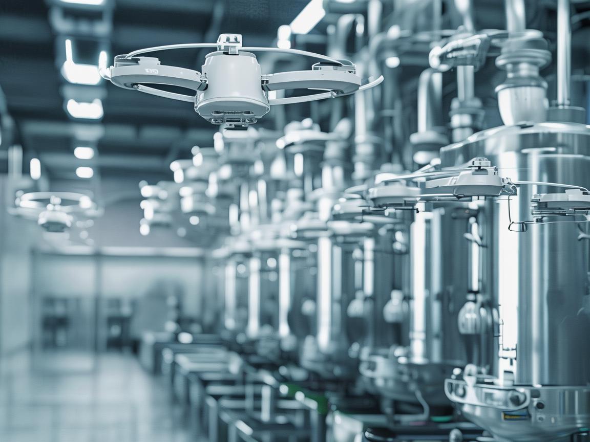 冰糖生产中的无人机工业应用