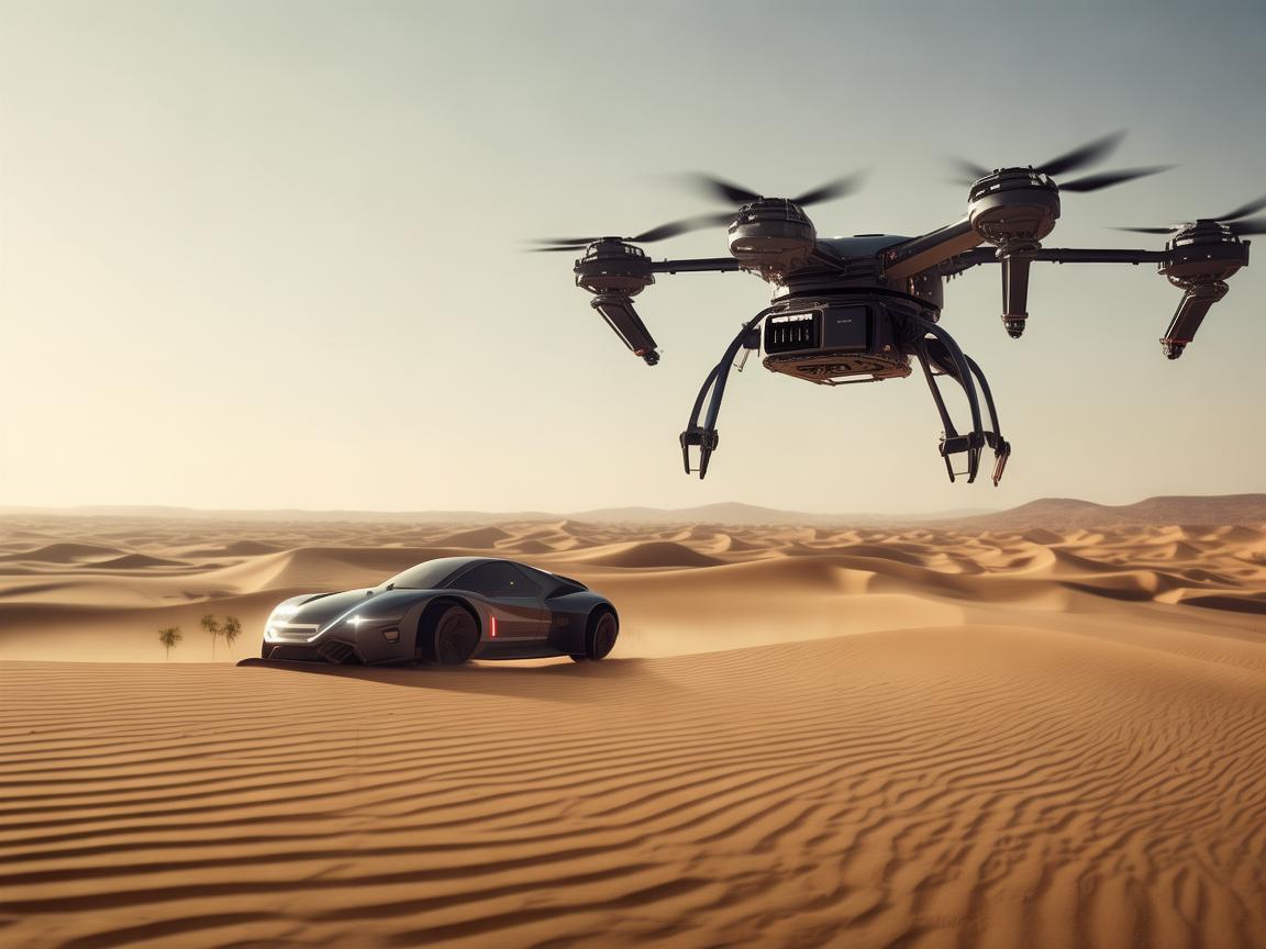 沙地车与无人机，如何实现高效协同作业？