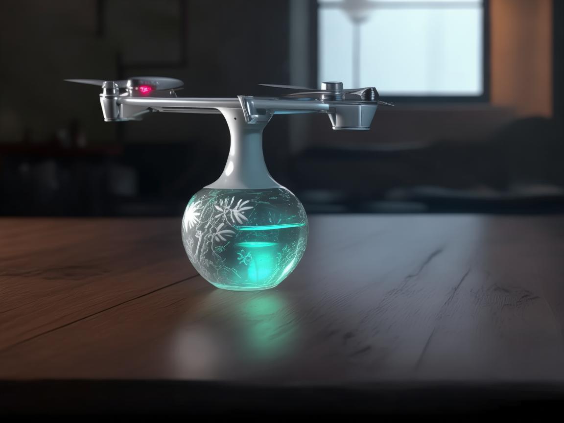 花瓶中的秘密，无人机如何精准识别与运输？