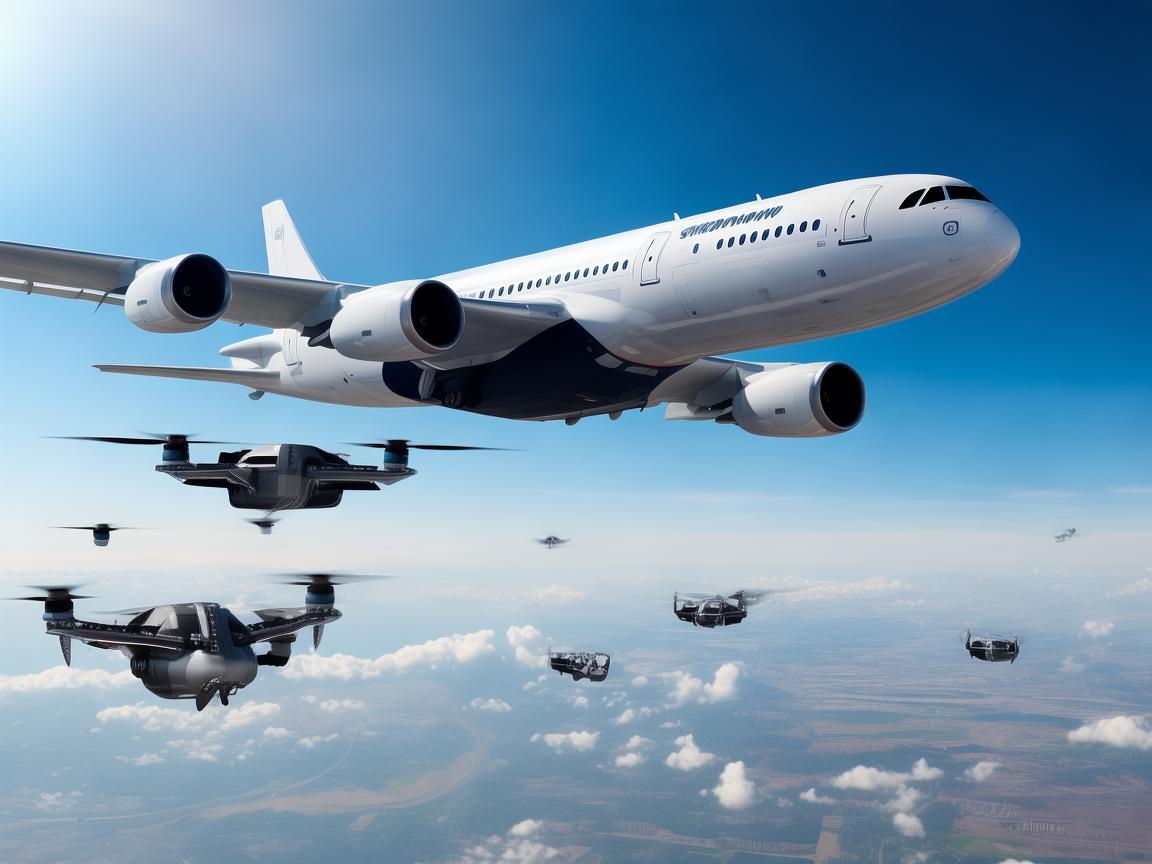 空中巴士的未来，无人机运输的挑战与机遇