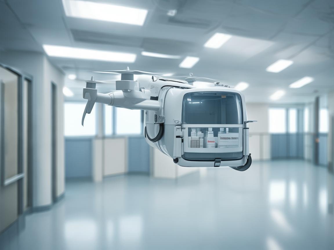 医院中的无人机，如何安全高效地实现药品与样本的空中运输？