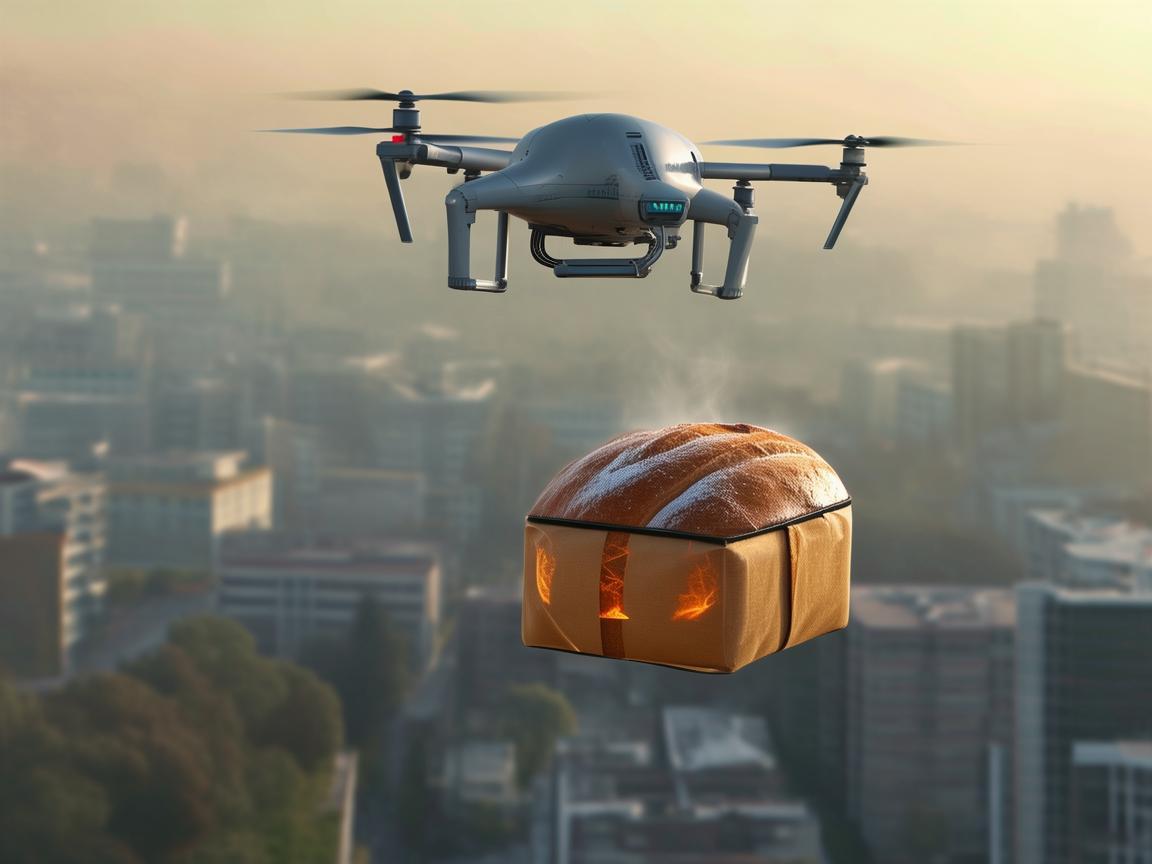 无人机在食品配送中的包子挑战，如何确保热腾腾的早餐安全送达？