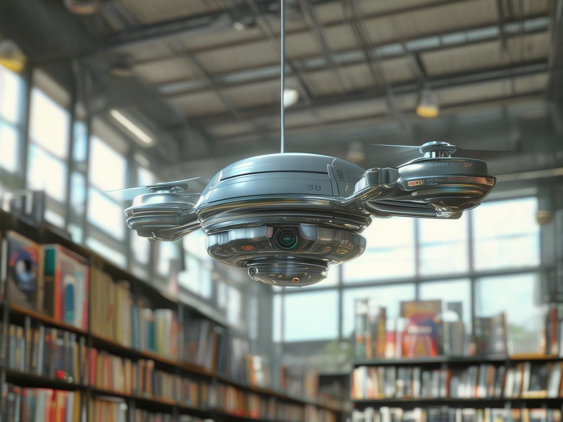 书店的空中守护者，无人机如何助力书店安全与运营？
