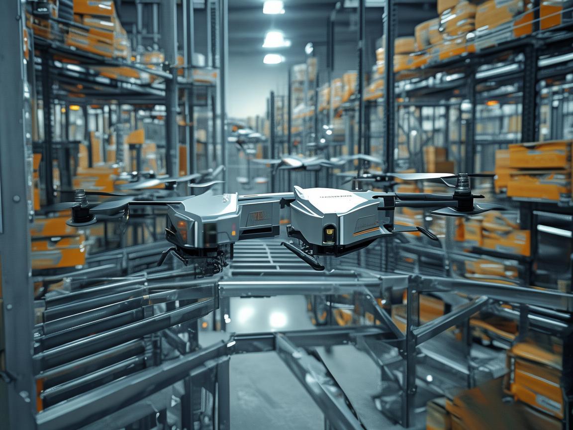 工厂主如何通过无人机优化物流与库存管理？