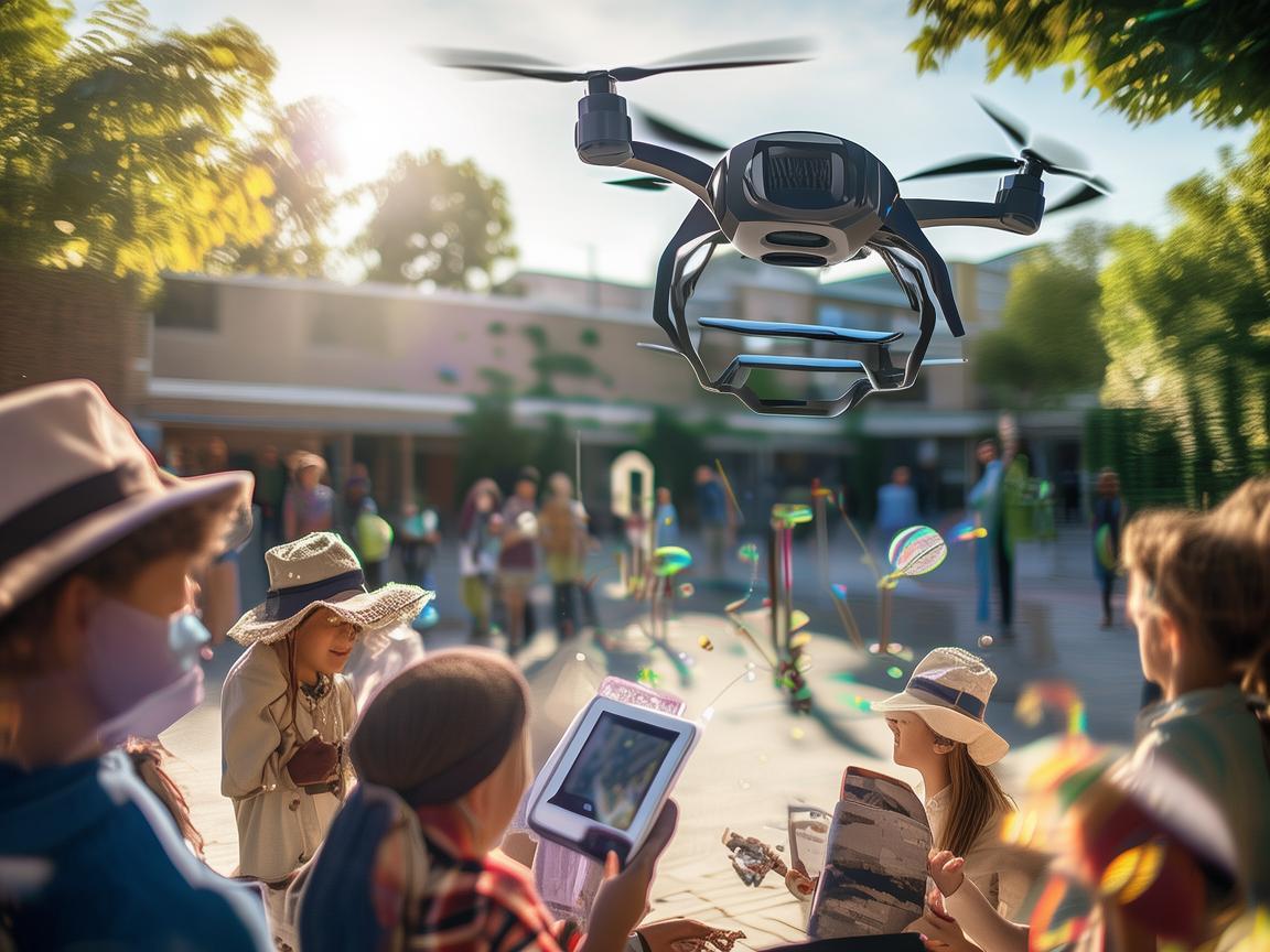 中学教育如何通过无人机技术实现创新实践？