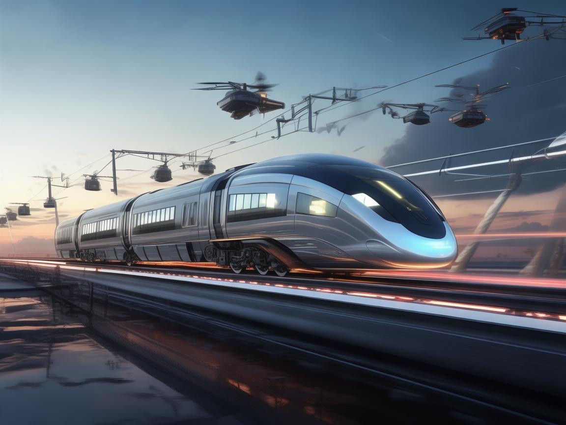 磁悬浮列车，无人机物流的新轨道？
