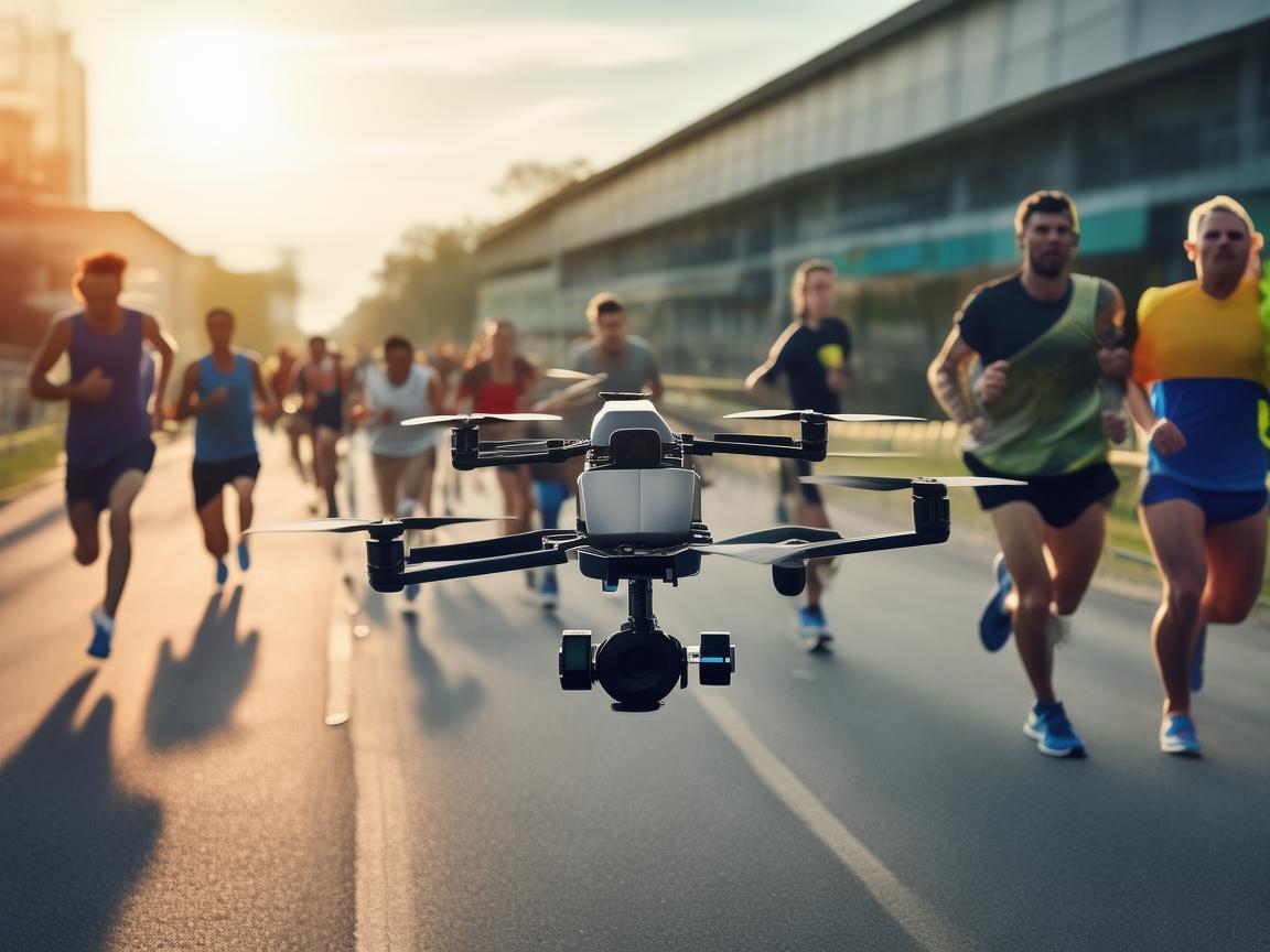 无人机在马拉松赛事中如何精准定位与追踪？