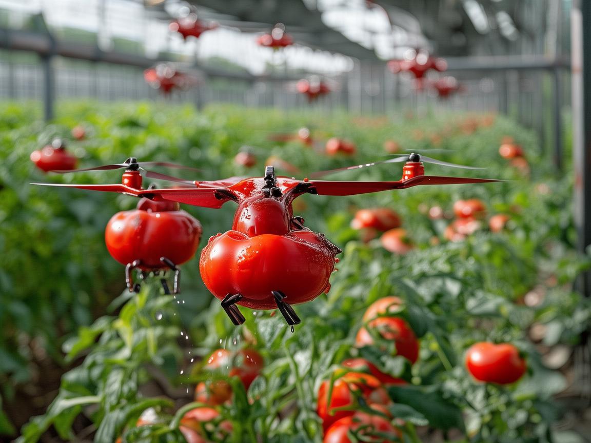 番茄酱生产中的自动化新纪元，无人机如何助力精准喷洒？