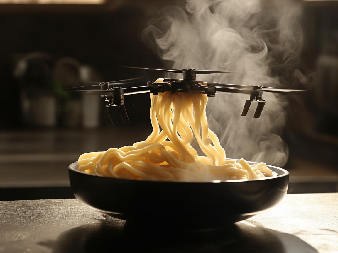 烩面之翼，无人机在烩面制作中的自动化潜力何在？