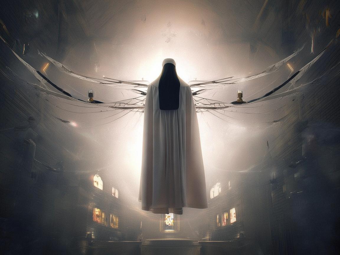 修女视角下的无人机，宗教场所的空中守护者？