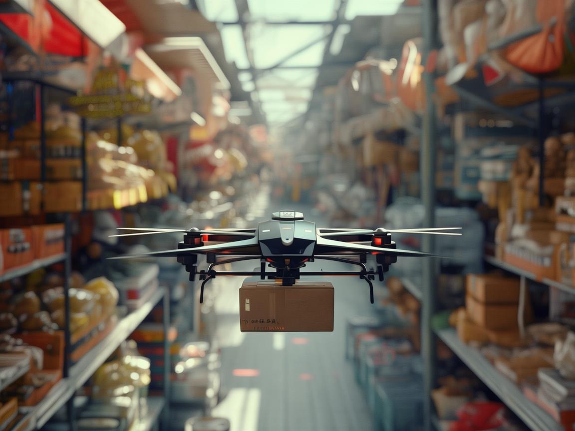 无人机在建材市场中的精准物流配送，可行性与挑战何在？