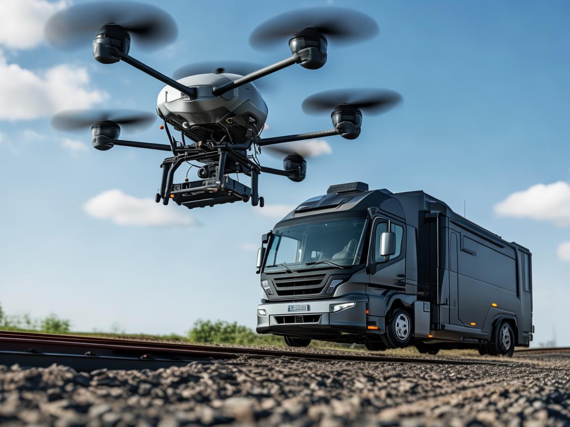 接触网作业车与无人机，如何实现高效协同作业？