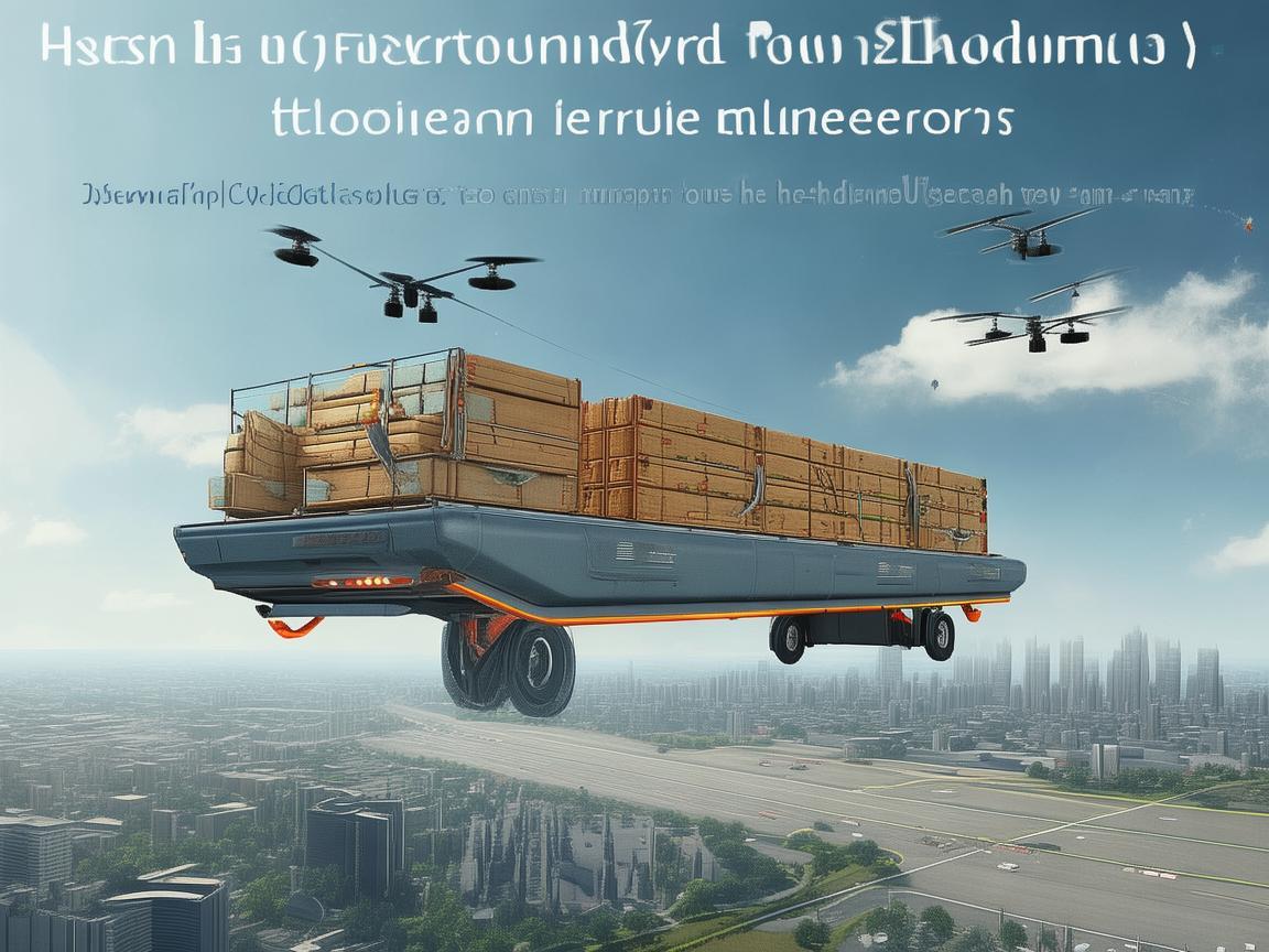 低平板半挂车在无人机物流运输中的承载能力与稳定性挑战 低平板半挂车在无人机物流运输中的承载能力与稳定性挑战