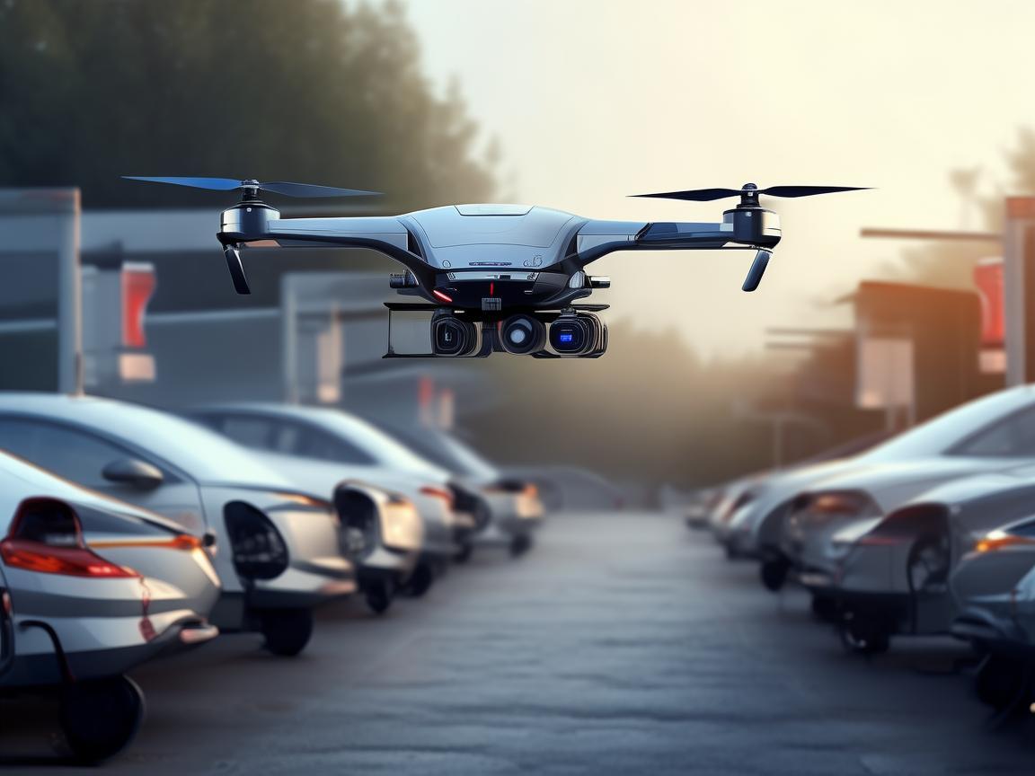 在电动汽车充电站中，无人机如何实现高效巡检与智能维护？