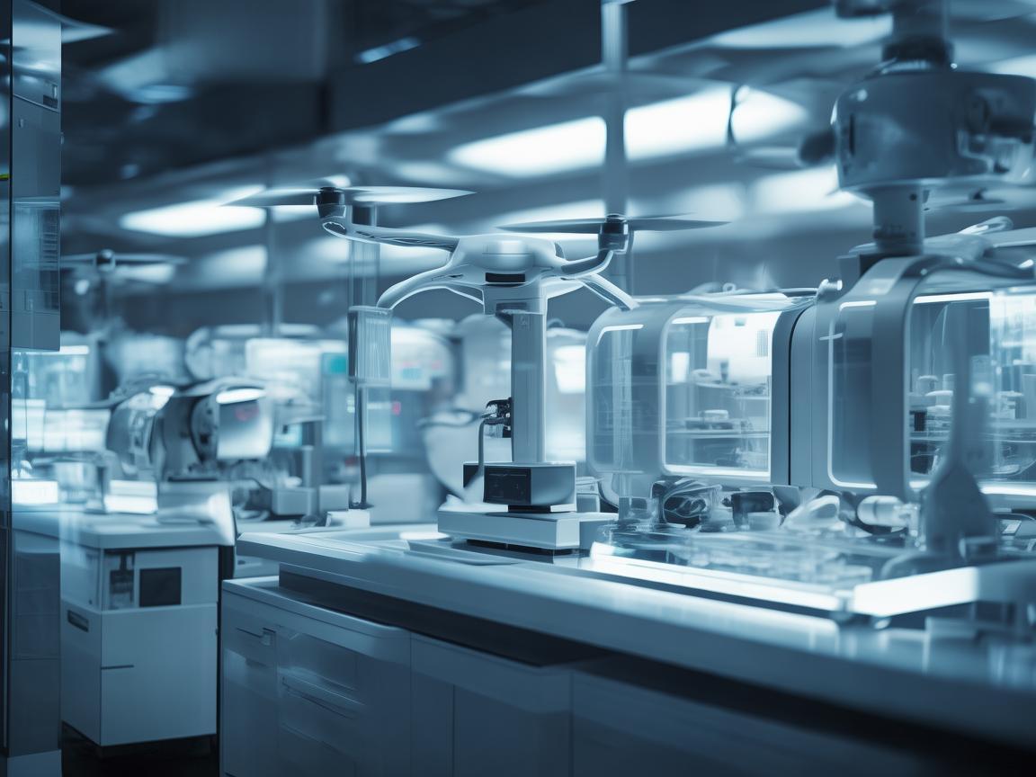 无人机助力医学实验室技术革新