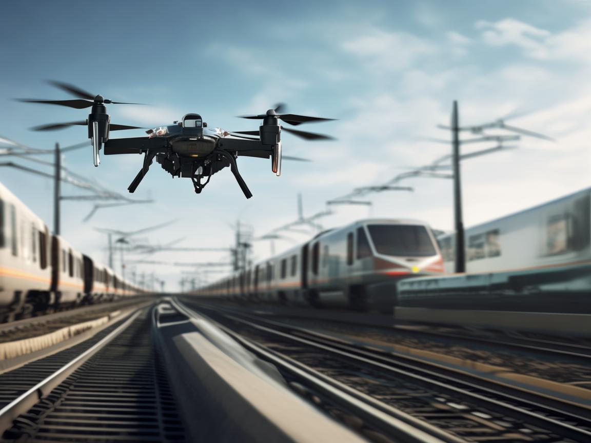 动车轨道上的空中使者，无人机如何在动车段安全作业？