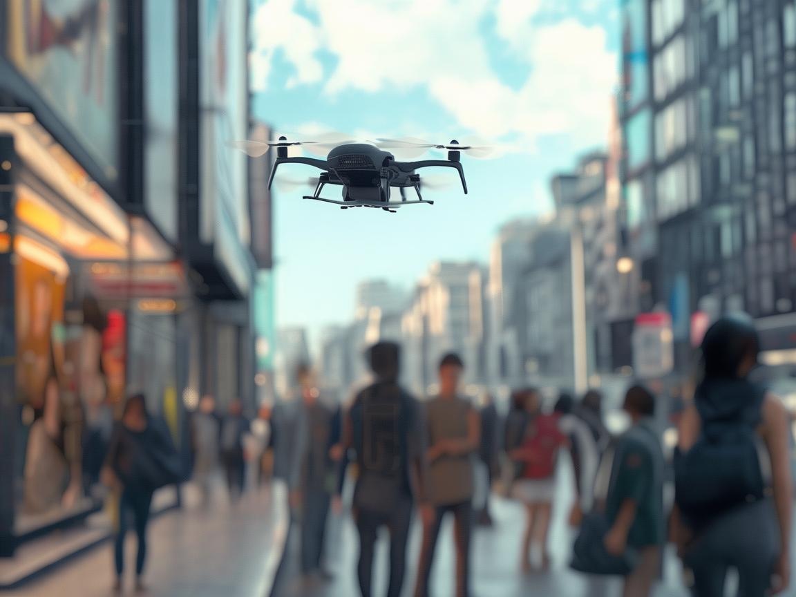 无人机在商业街广告牌投放中的安全与隐私边界？