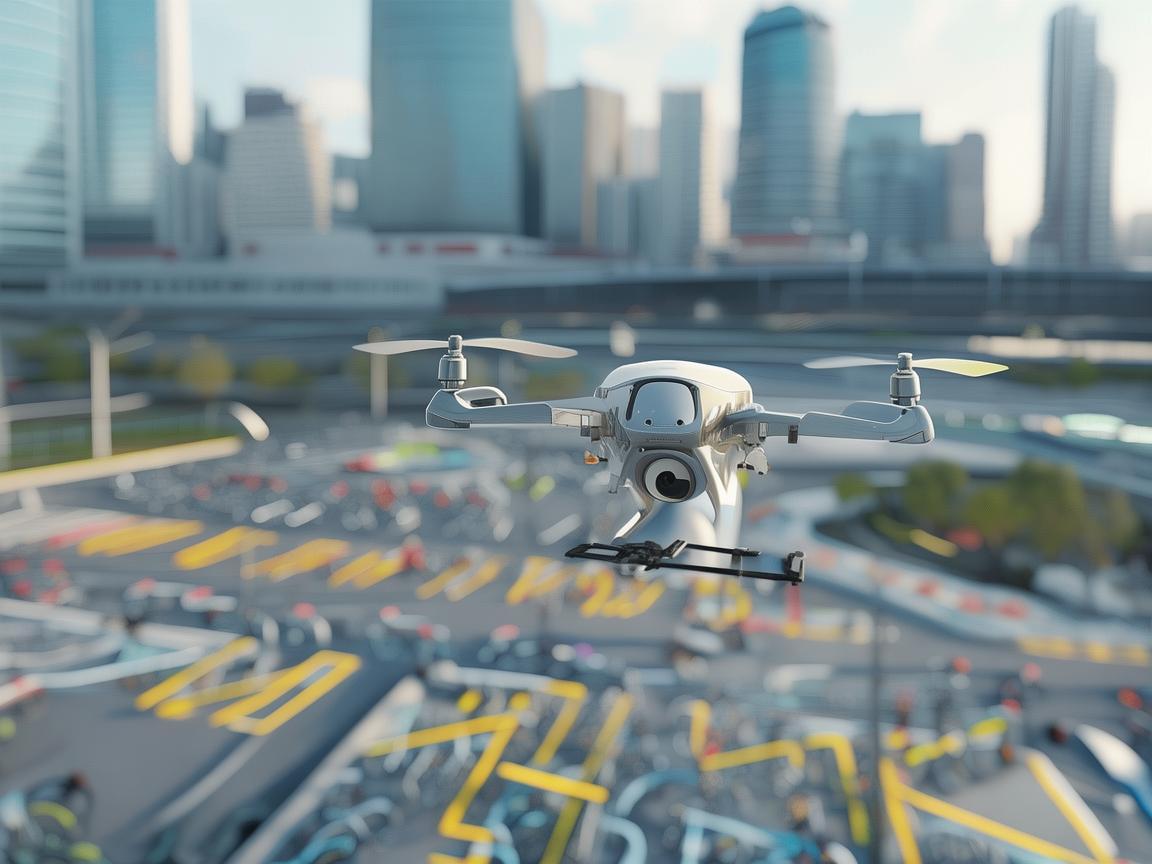 无人机在共享单车停车区管理中的高效巡检方案，如何实现？