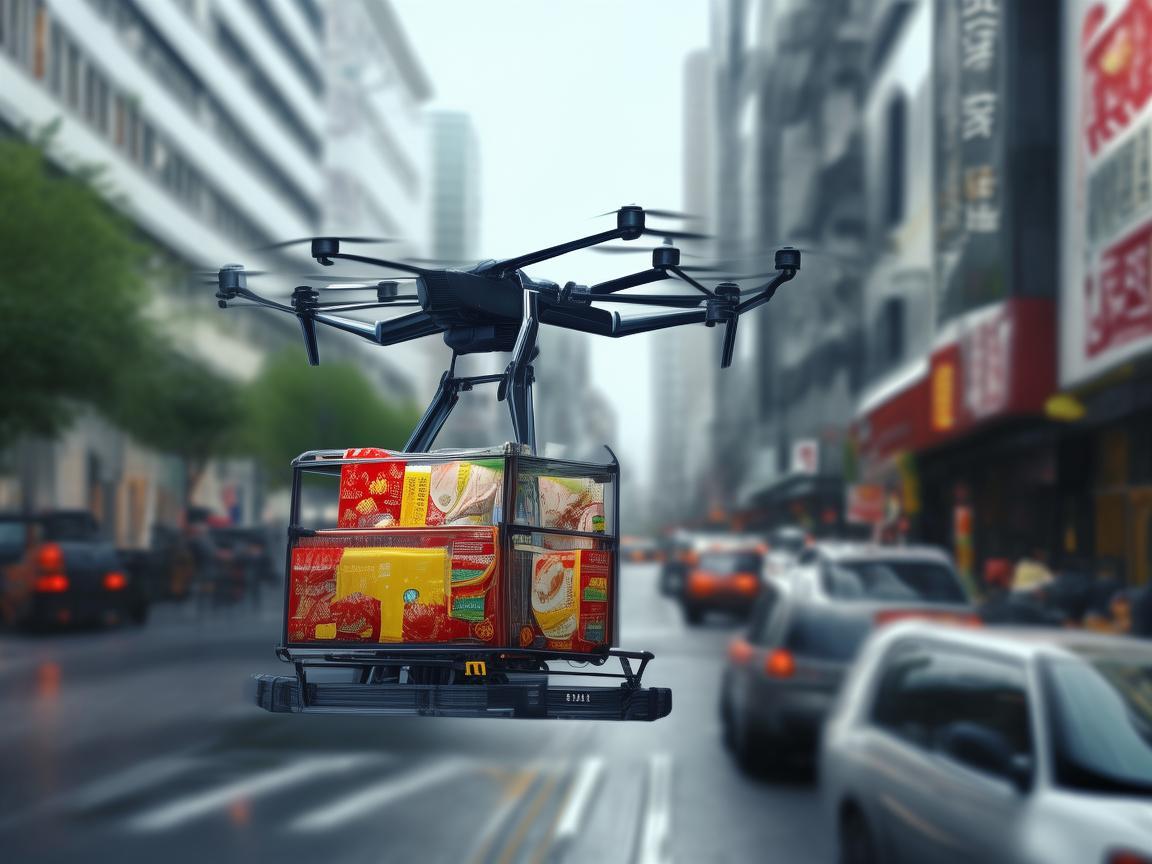 无人机配送，麻辣烫底料的新兴物流挑战？