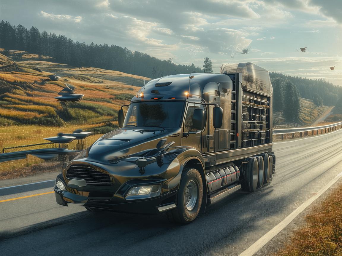 卡车运输中的无人机,如何实现高效监控与安全保障? 卡车运输中的无人机,如何实现高效监控与安全保障?