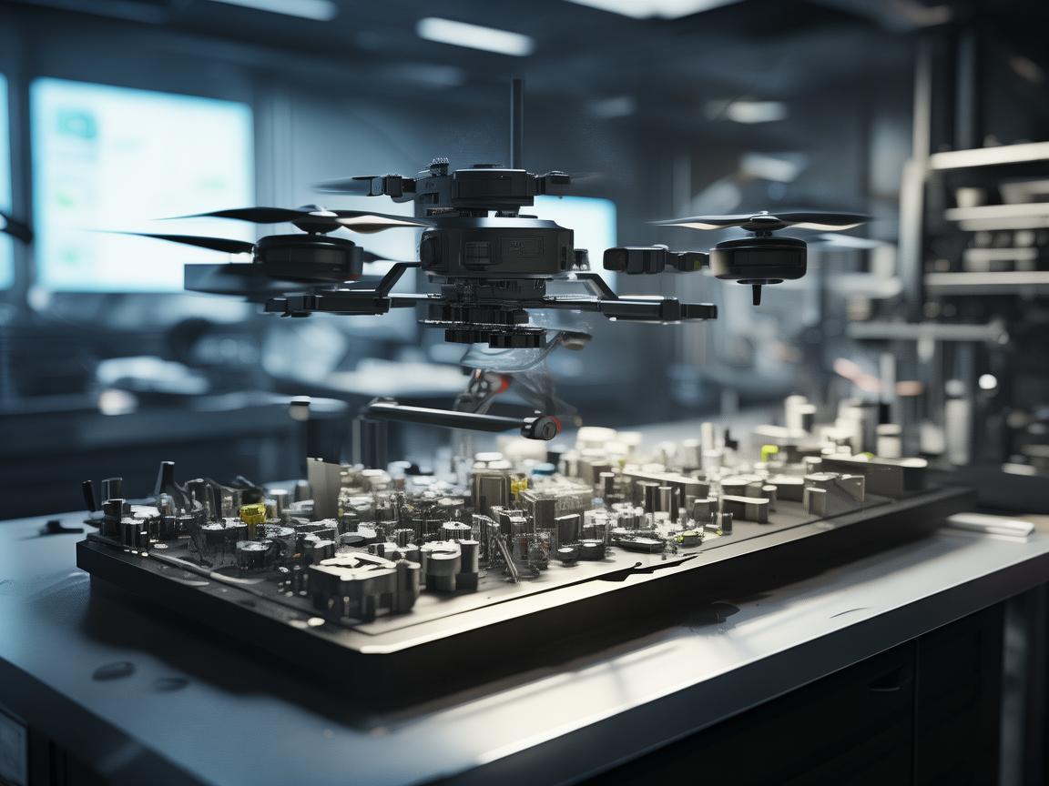 无人机在桌面置物架自动化装配中的精准定位挑战