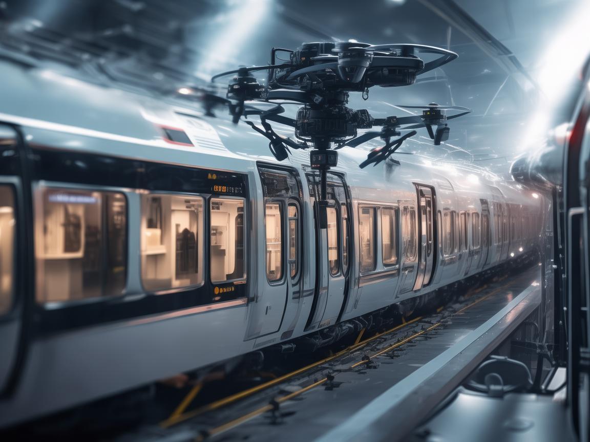 轻轨车厢巡检,无人机技术如何精准‘问诊’? 轻轨车厢巡检,无人机技术如何精准‘问诊’?