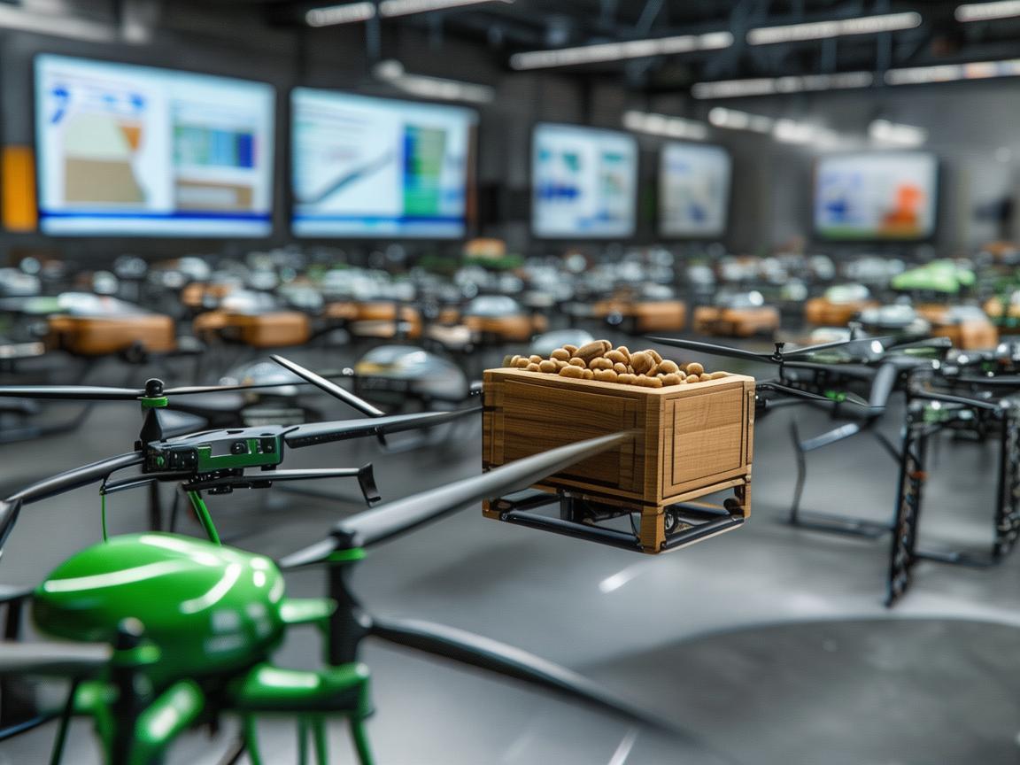 坚果在无人机工业应用中,如何成为高效物流的‘秘密武器’? 坚果在无人机工业应用中,如何成为高效物流的‘秘密武器’?